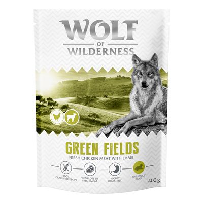 Wolf of Wilderness Senior Green Fields