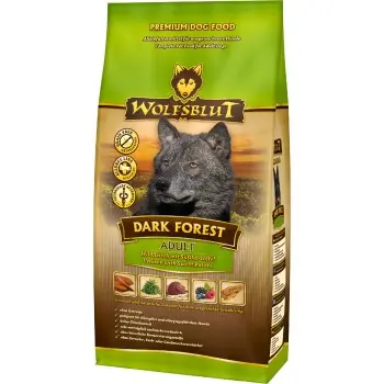 Wolfsblut Dark Forest, Adult Wild und Süßkartoffel