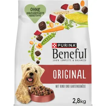Beneful Purina Original Trockenfutter, Adult, Rind & Gartengemüse