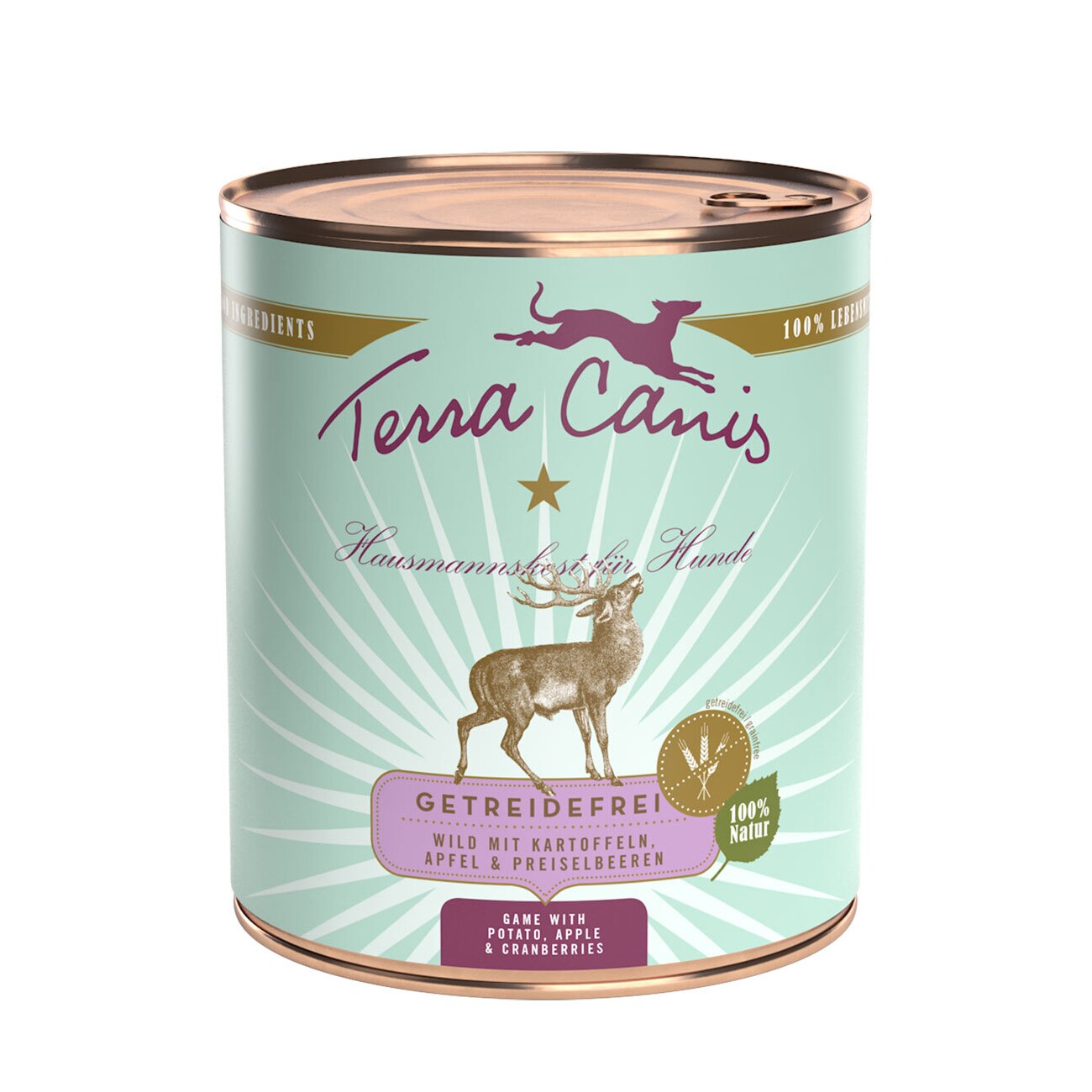 Terra Canis Terra Canis Adult Wild mit Kartoffeln, Apfel und Preiselbeeren
