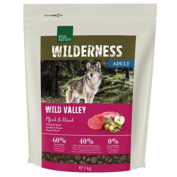 Real Nature Wilderness Trockenfutter, Wild Valley Pferd und Rind